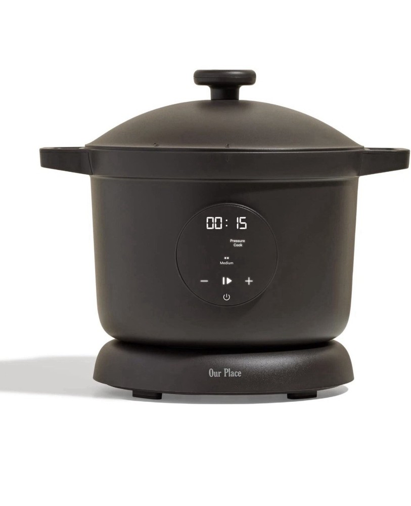 Our Place Dream Cooker 6-Quart Multicooker- Char Read Description