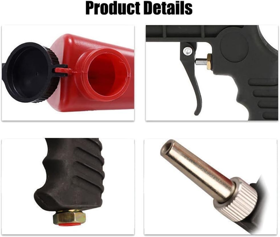 Versatile 1/4” Air Sandblaster - Effortlessly Remove Paint, Rust & Corrosion