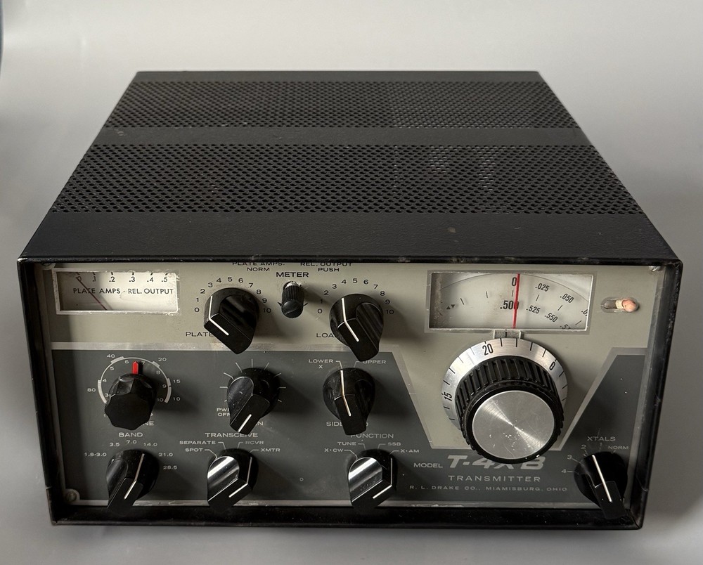 Parts/Repair Only — Untested — Drake T-4XB Transmitter — Must Read Description