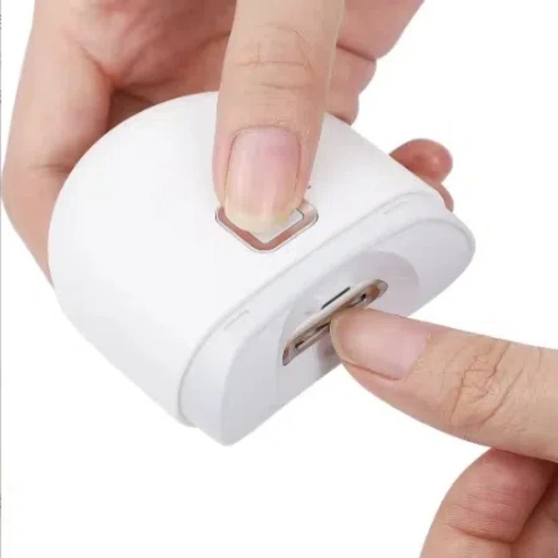 Safety Electric Nail Clipper Automatic Thick Nails Trimmer Professional Tool US