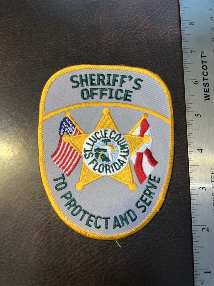 Obsolete (?) Sheriff’s Office / Department Patch St. Lucie County Florida