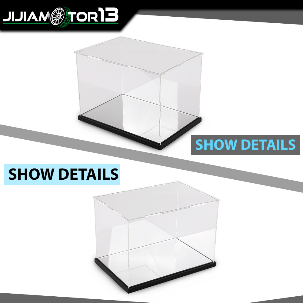 Clear Single Boxing Glove Horizontal Display Case