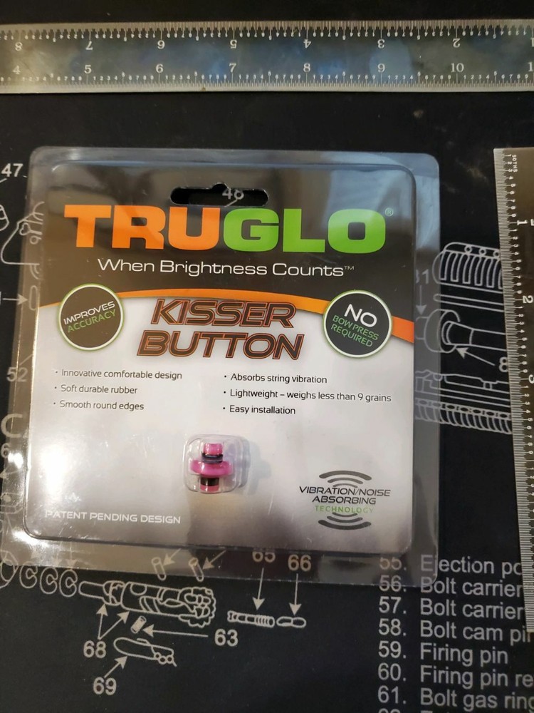 TruGlo Kisser Button Pink
