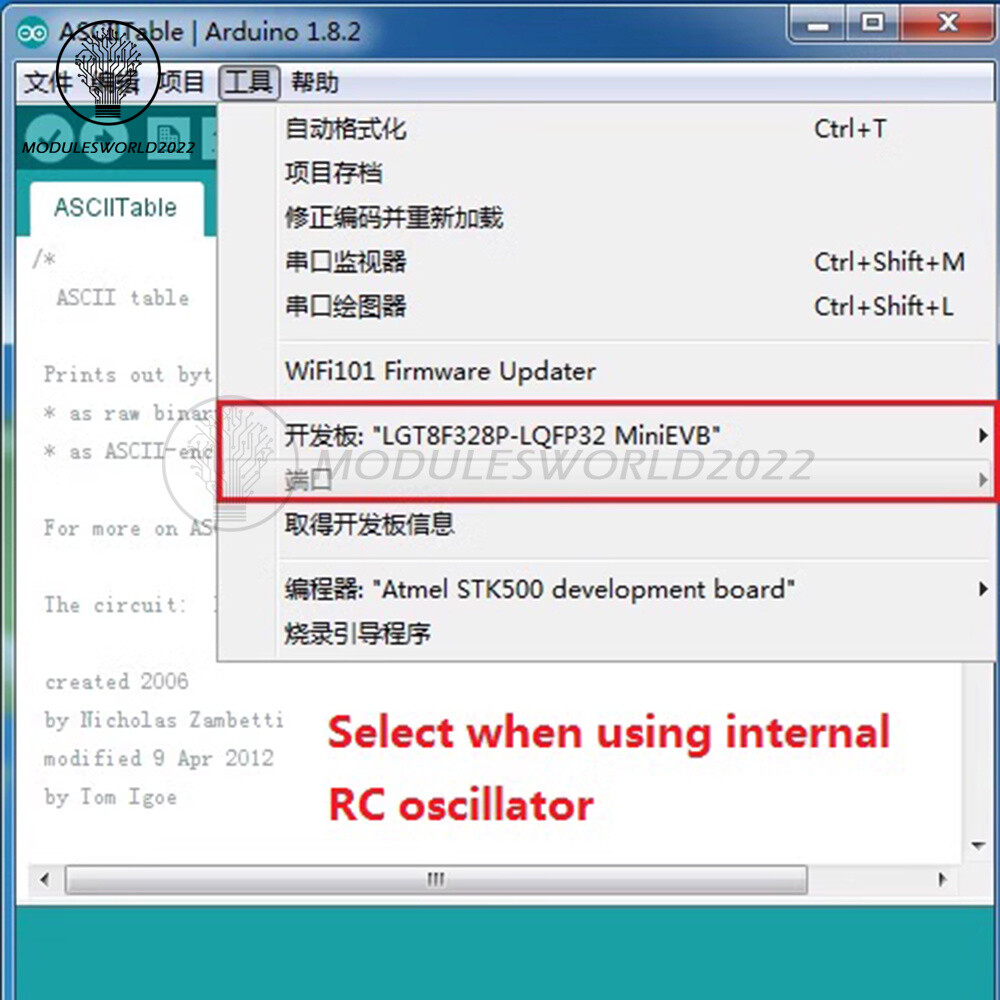 10PCS LGT8F328P LQFP32 MiniEVB Development Board Replace ATMEGA328 Nano V3.0