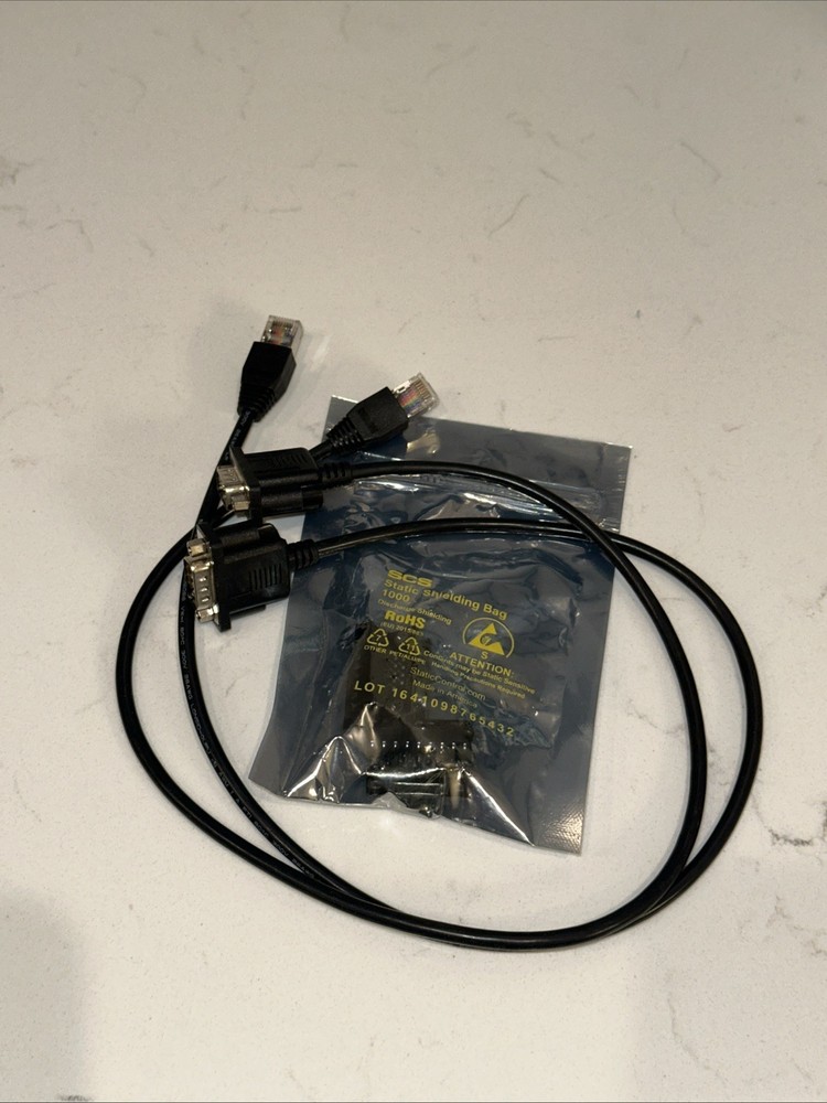 ProSoft 1454-9F Serial Breakout Kit (2) + (2) DB9 PLC Cables – Modbus RS232