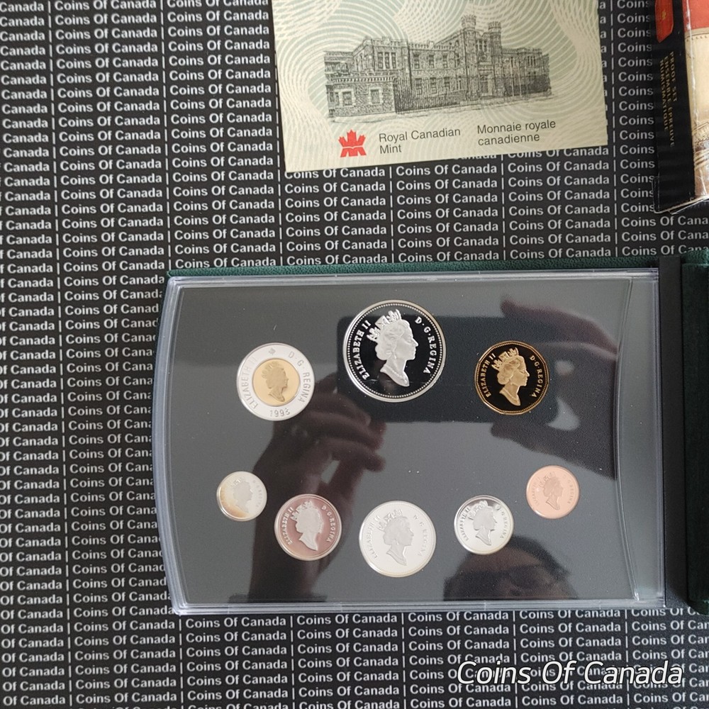 1998 Canada 8 Coin Proof Set - With Special Edition Silver Dollar #coinsofcanada