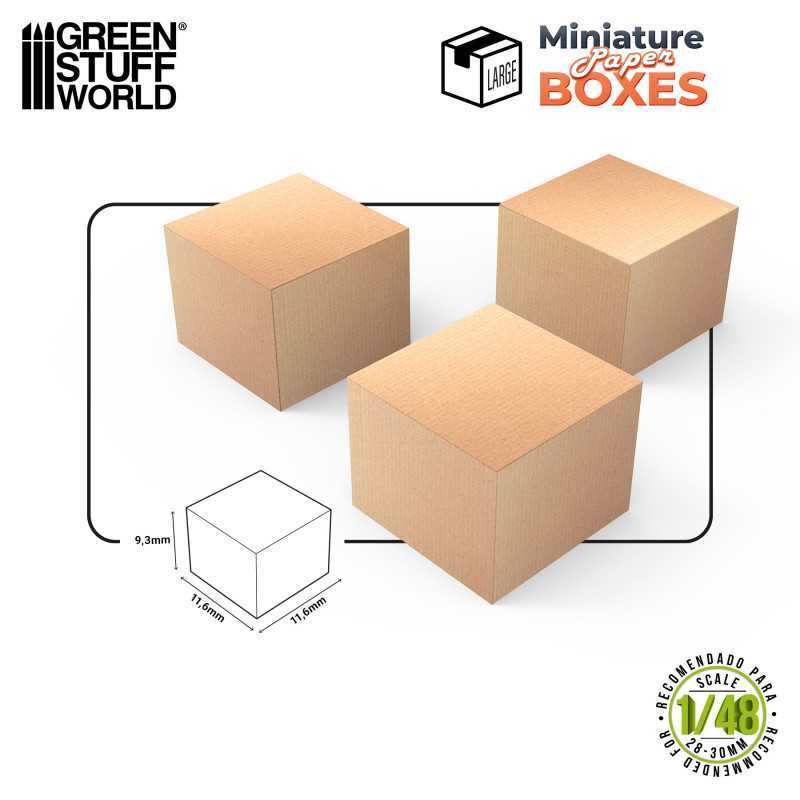Green Stuff World 12477 Miniature Boxes - Large
