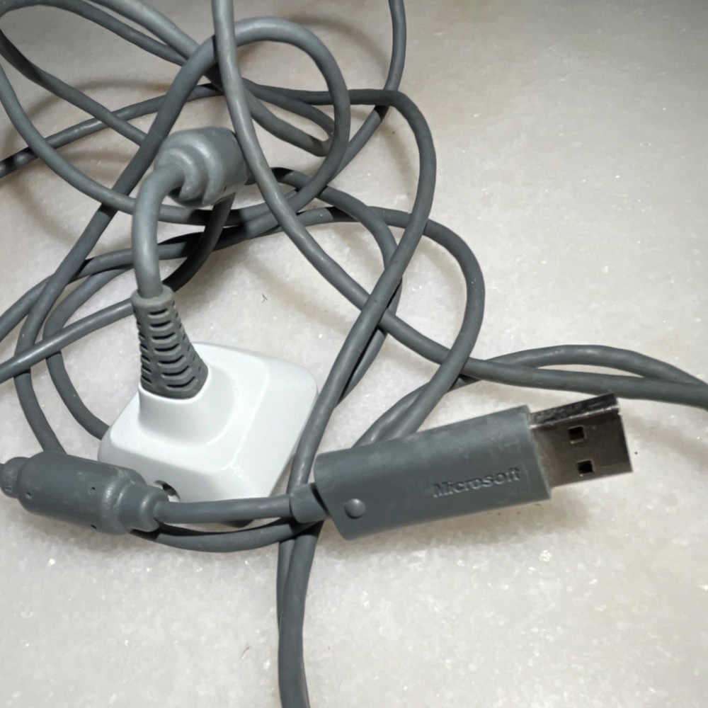Untested Xbox 360 Chatpad Keyboard, network adapter, wired charger