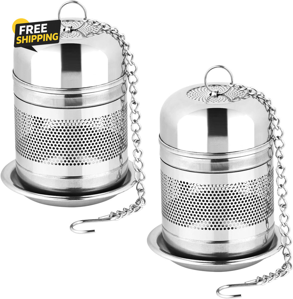 2PCS Tea Infuser Strainer - Stainless Steel Strainers for Loose