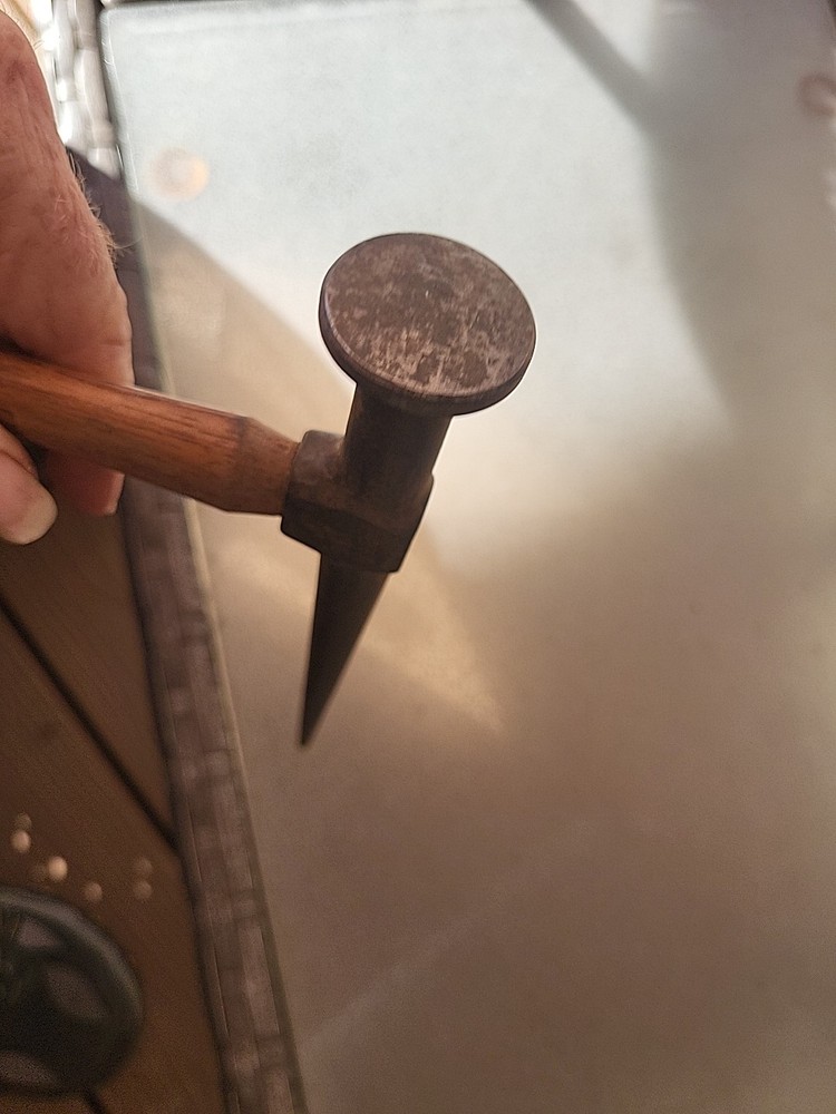 Vintage MAC BTH 156 Auto Body Hammer Finishing Pick Solid Nice