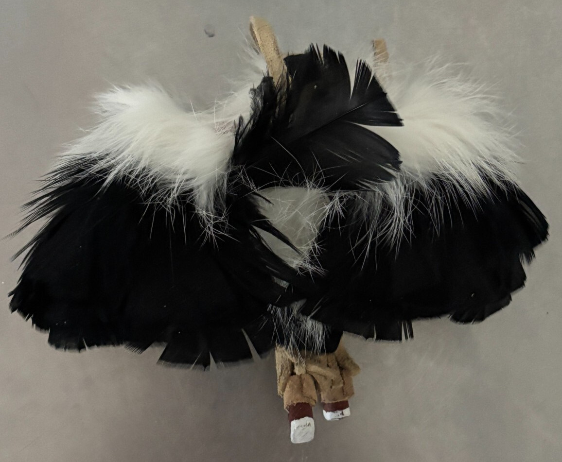 Kachina Signed Eagle Dancer Ornament Vntg Native American 4.5x6" FREE SHIPPING