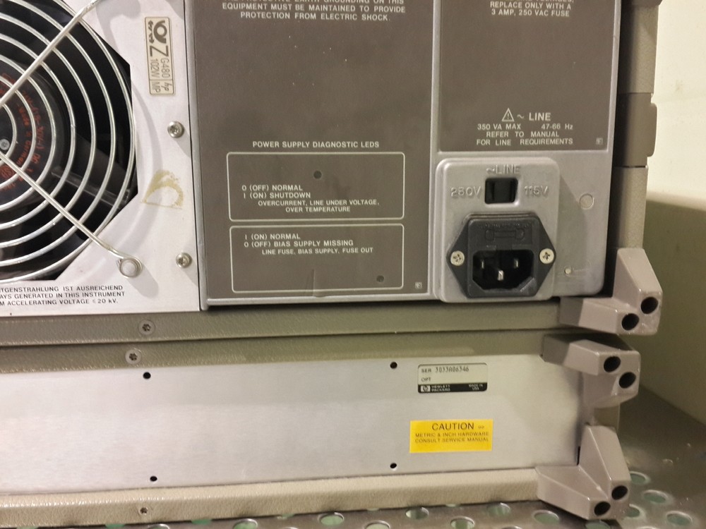 Used HP Agilent 8753C Network Analyzer with 85046A S-Parameter Test Set