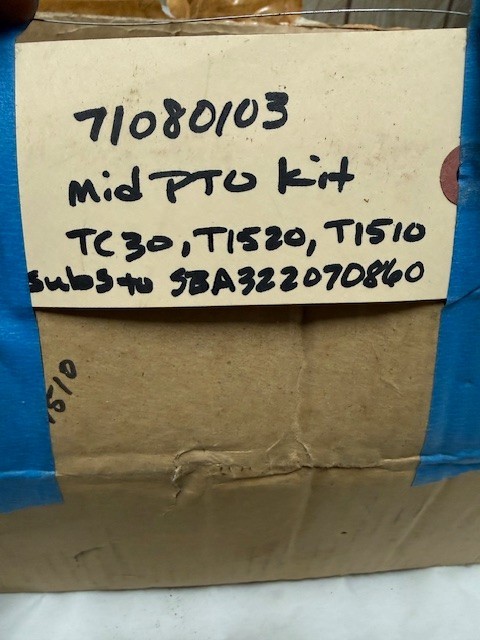 Mid PTO kit New Holland