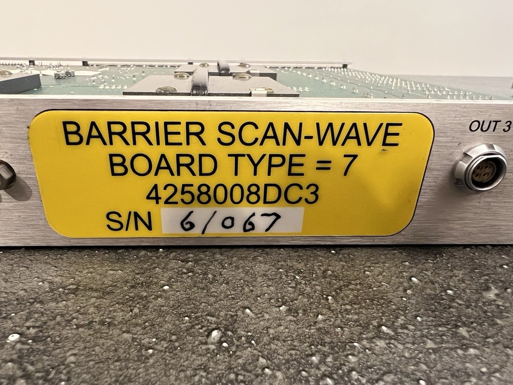 Waters Xevo TQ-MS Mass Spectrometer - Barrier Scan-Wave PCB Board (4258008DC3)