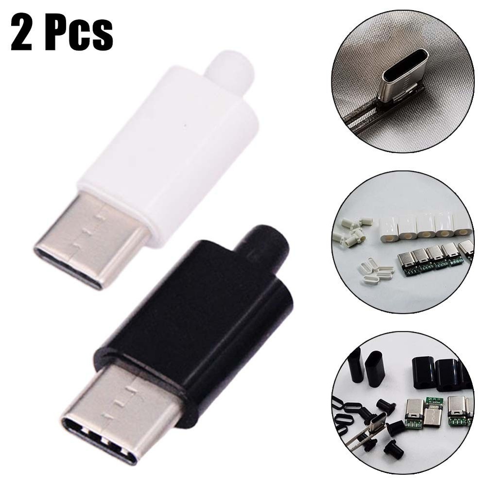 Electrical Equipment Board Type-C Reversible USB3.1 Welding Line 2pcs/set