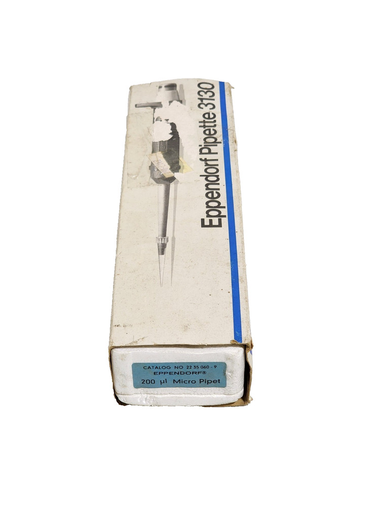 Eppendorf pipette 3130 200 ul NEW!