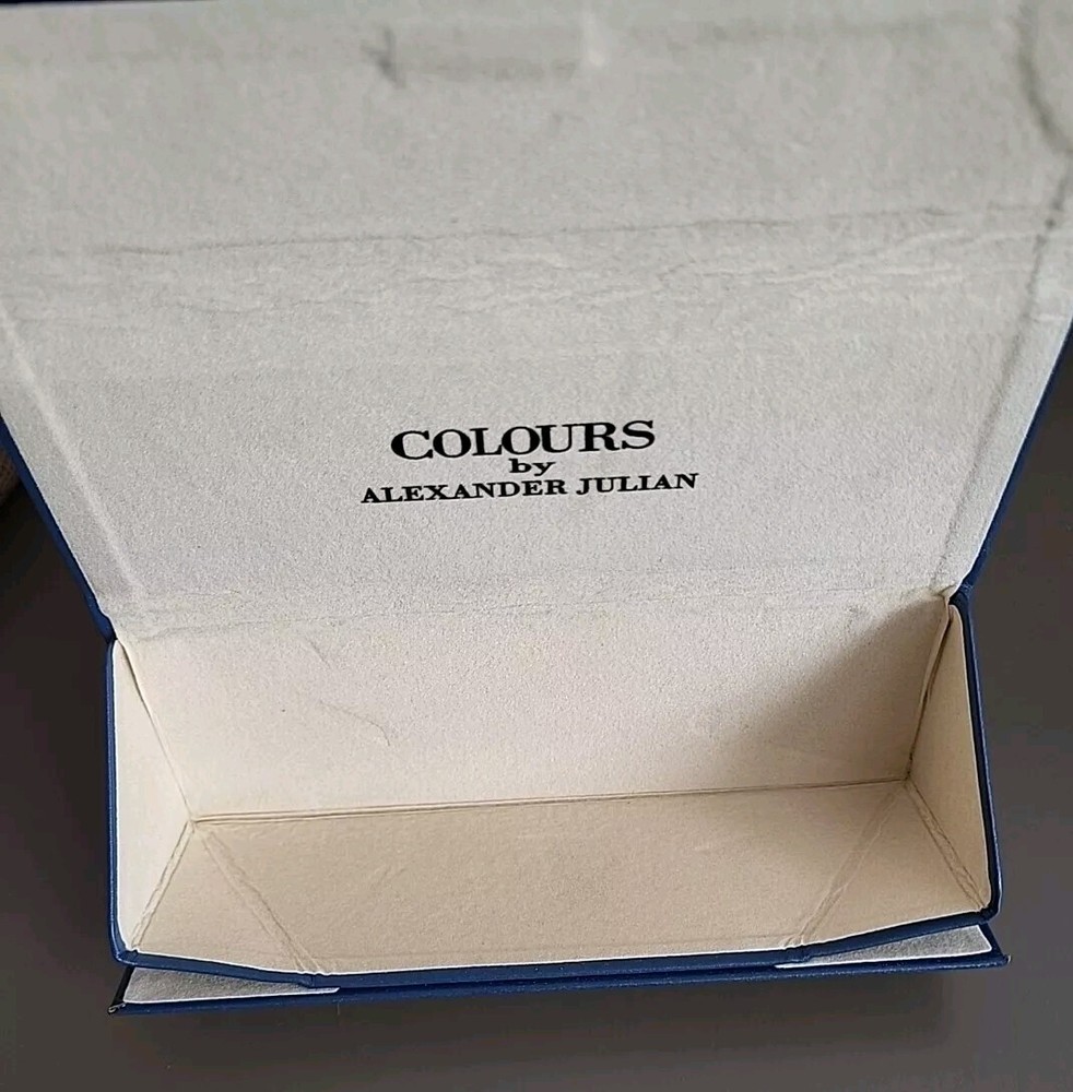 Alexander Julian case glasses Blue Foldable