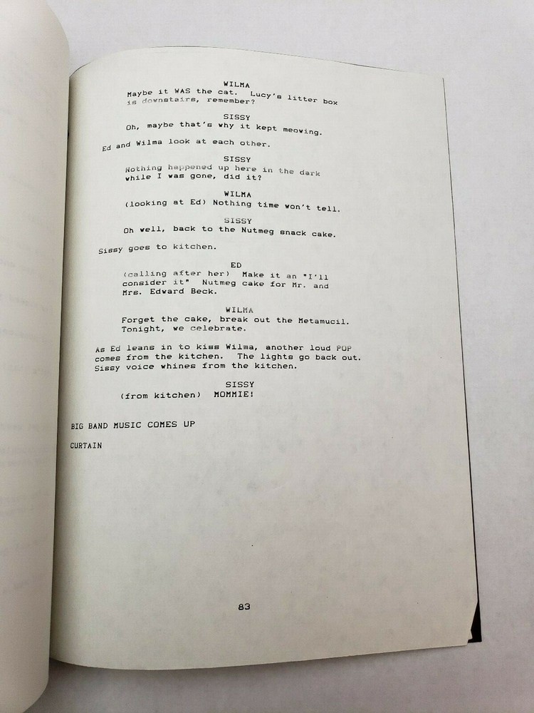 FALLING FOR YOU...AGAIN / Allen Posten, 1990 Unproduced Movie Script Screenplay