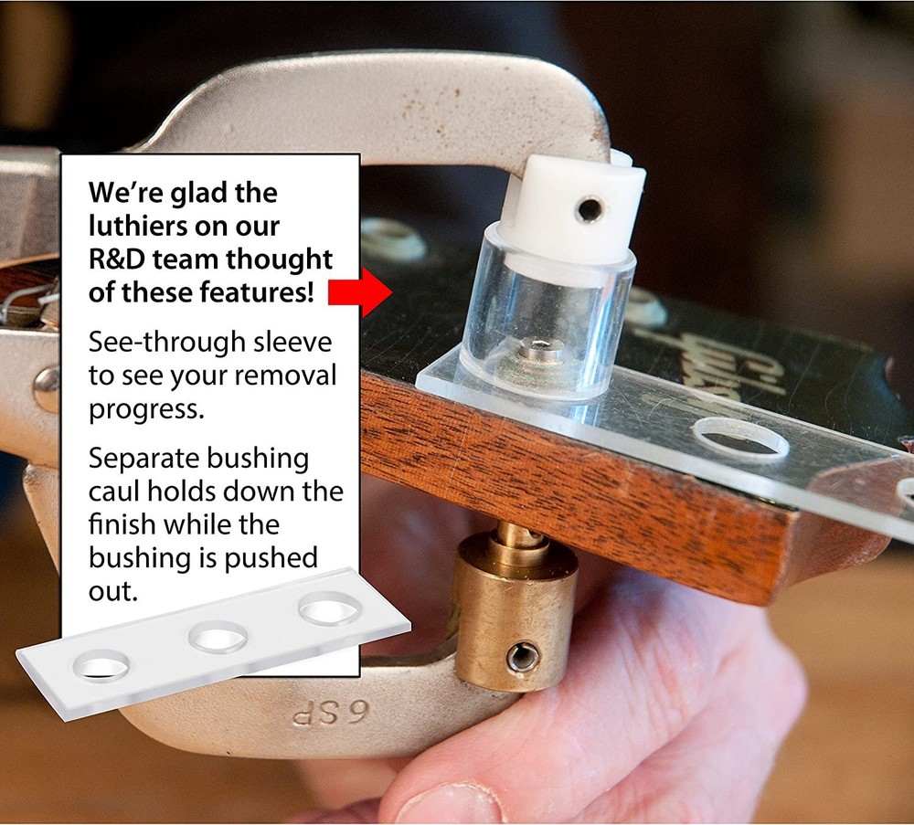 StewMac Guitar Tuner Bushing Press