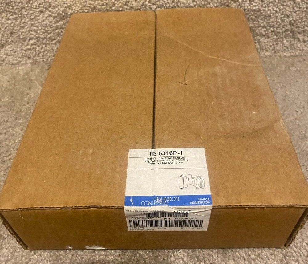 Johnson Controls TE6316P-1 Duct Avg Ni Temperature Sensor