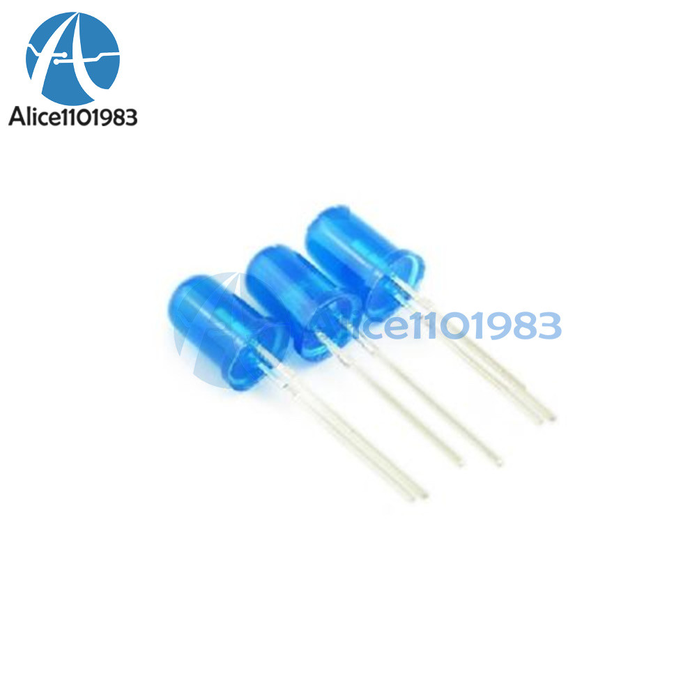100Pcs LED 5MM BLUE COLOR BLUE LIGHT Super Bright