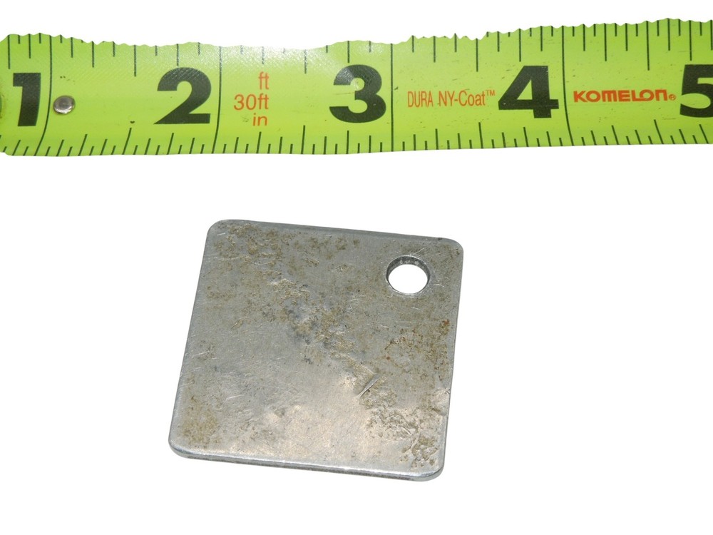 Original WWII US Military Building ID Key Tag DR21