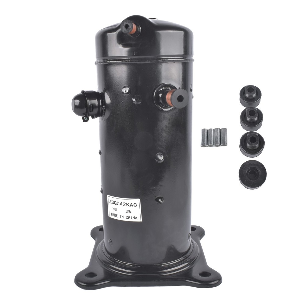 Black 1 Phase Refrigeration Compressor 42,000 BTU Replace# ABG042KAC
