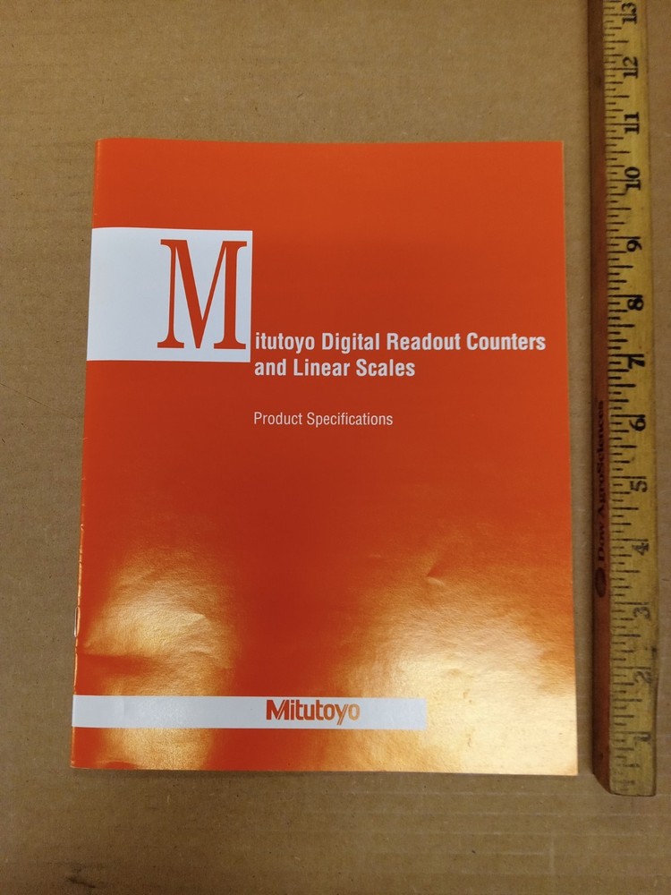 Mitutoyo Digital Readout Counters and Linear Scales Specifications