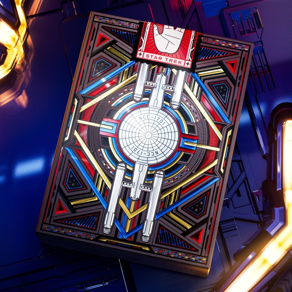 Star Trek Playing Cards Deck - Dark Version - Officially Licensed - New