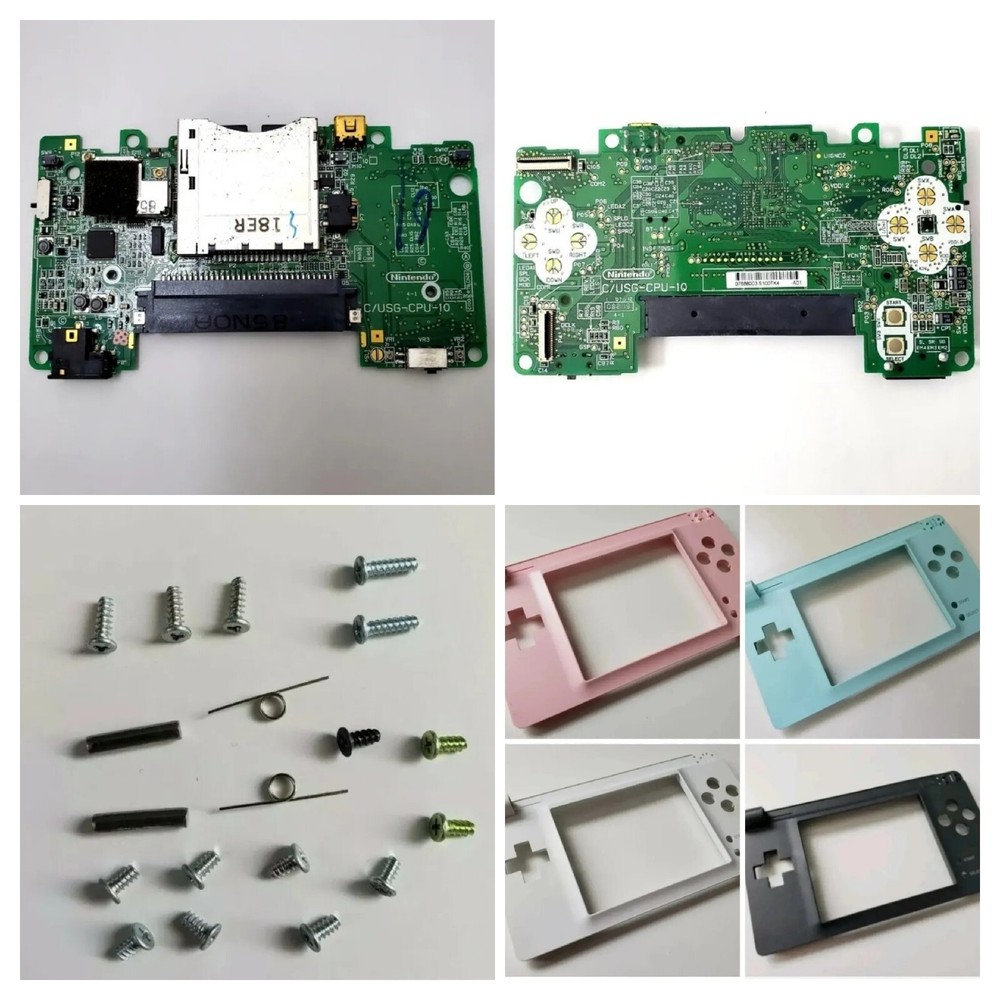 Nintendo DS Lite replacement parts Please Check Description