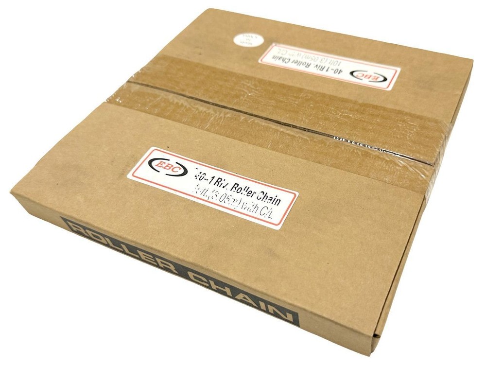EBC 40-1 RIV Roller Chain 10' With C-L