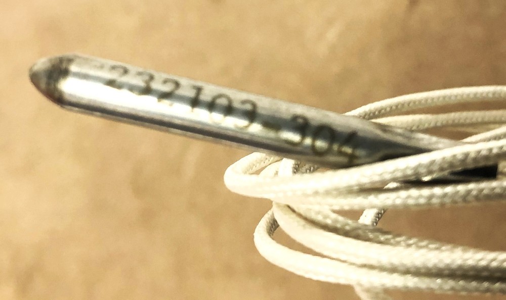 Fenwall Controls Thermistor/Current Limiter Temperature Probe 232103-304 NOS