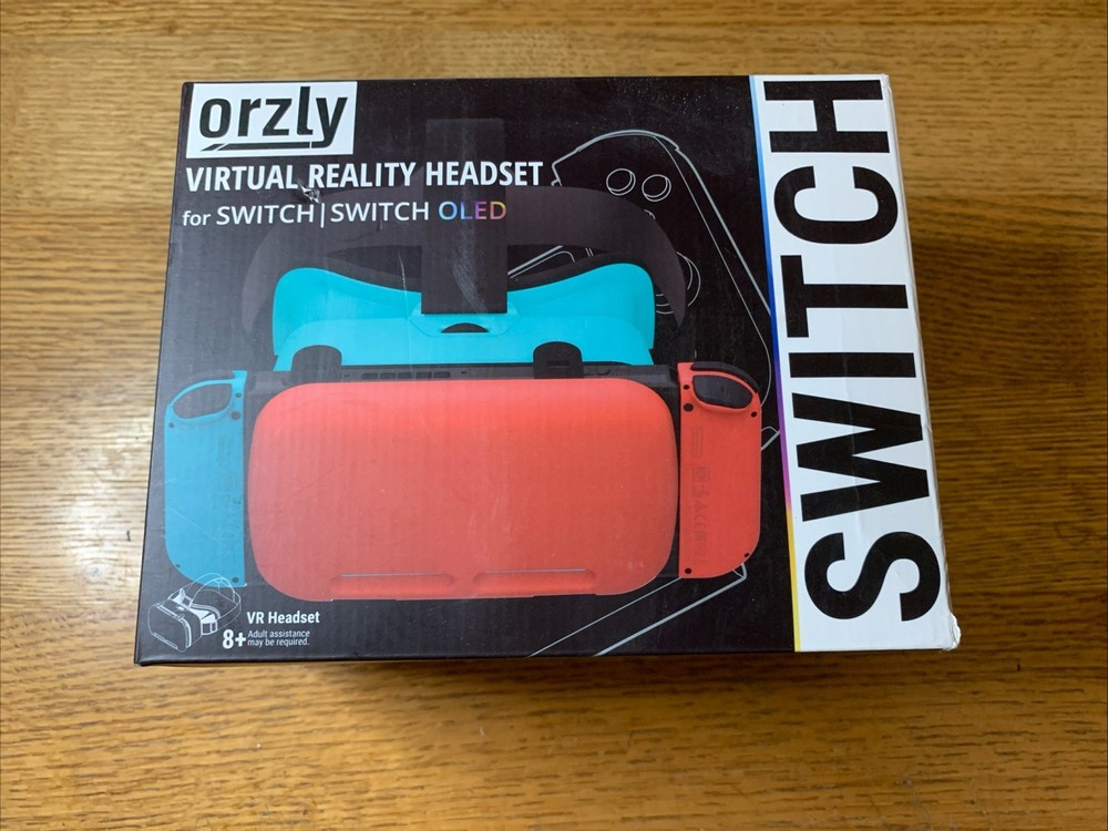 Orzly Virtual Reality Headset for Switch and Switch OLED VR Headset New Boxed