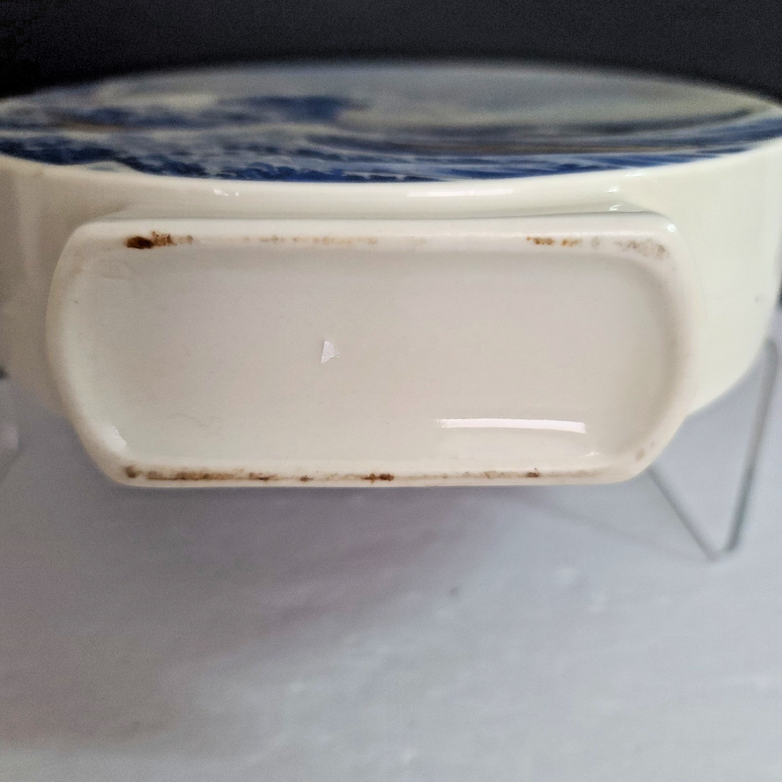 VTG 70's Hokusai Moon Flask Great Wave off Kanagawa Japanese Kutani Porcelain