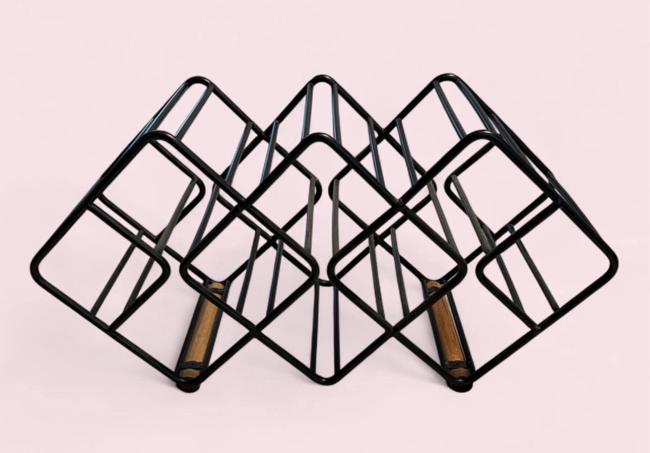 Gourmet Basics by Mikasa 12-Bottle Stackable Wine Rack