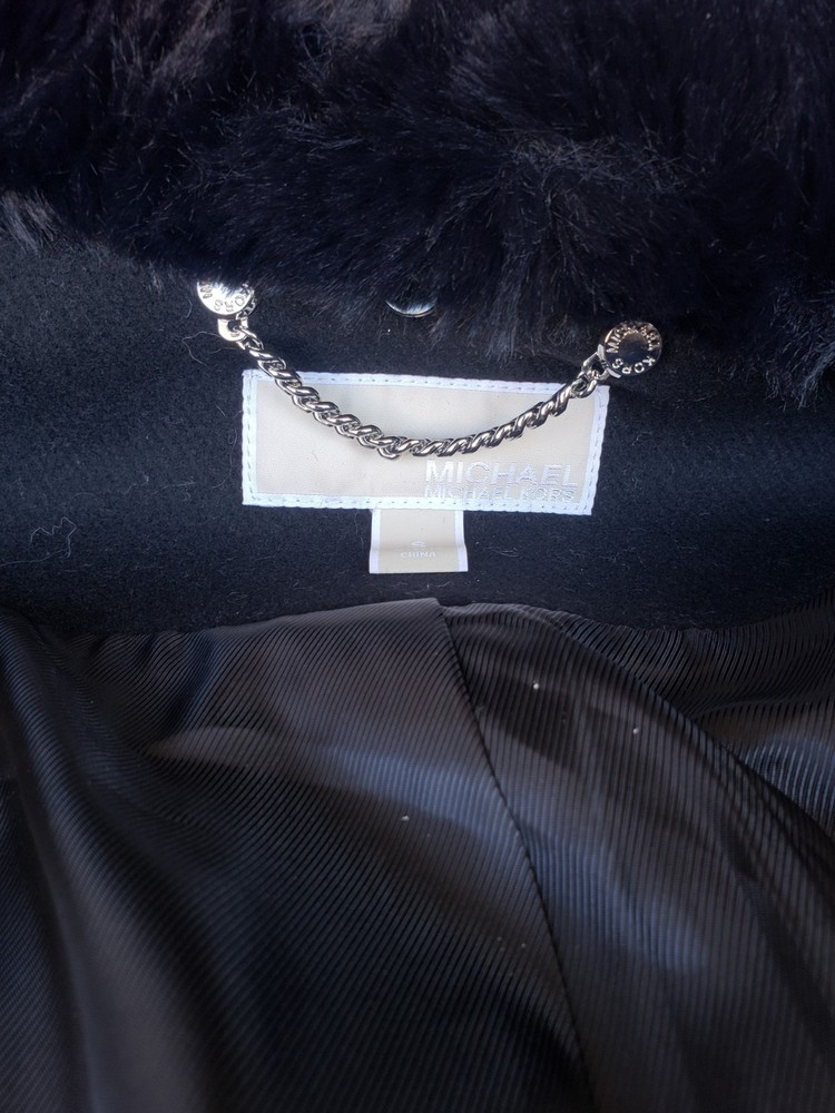 Michael Kors Long OverCoat Black