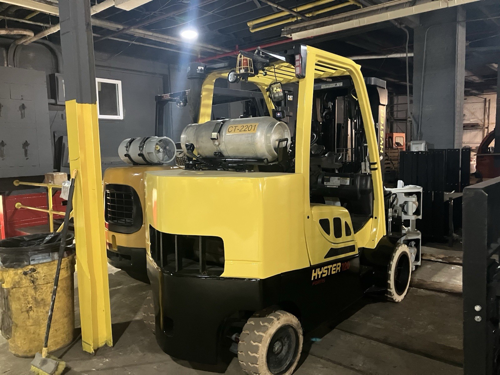 2022 Hyster S120FTPRS 12000lb Used Forklift Triple Mast Paper Roll Clamp