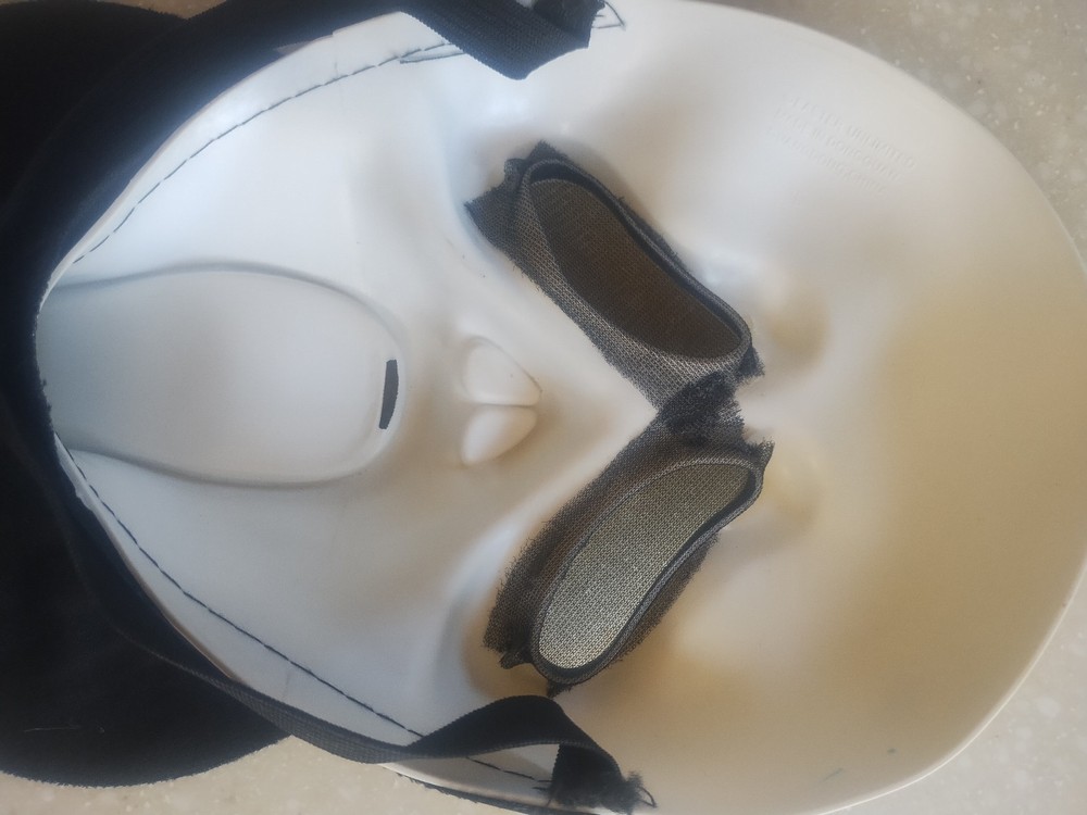 Vtg Scream Ghostface Mask Easter Unlimited Inc