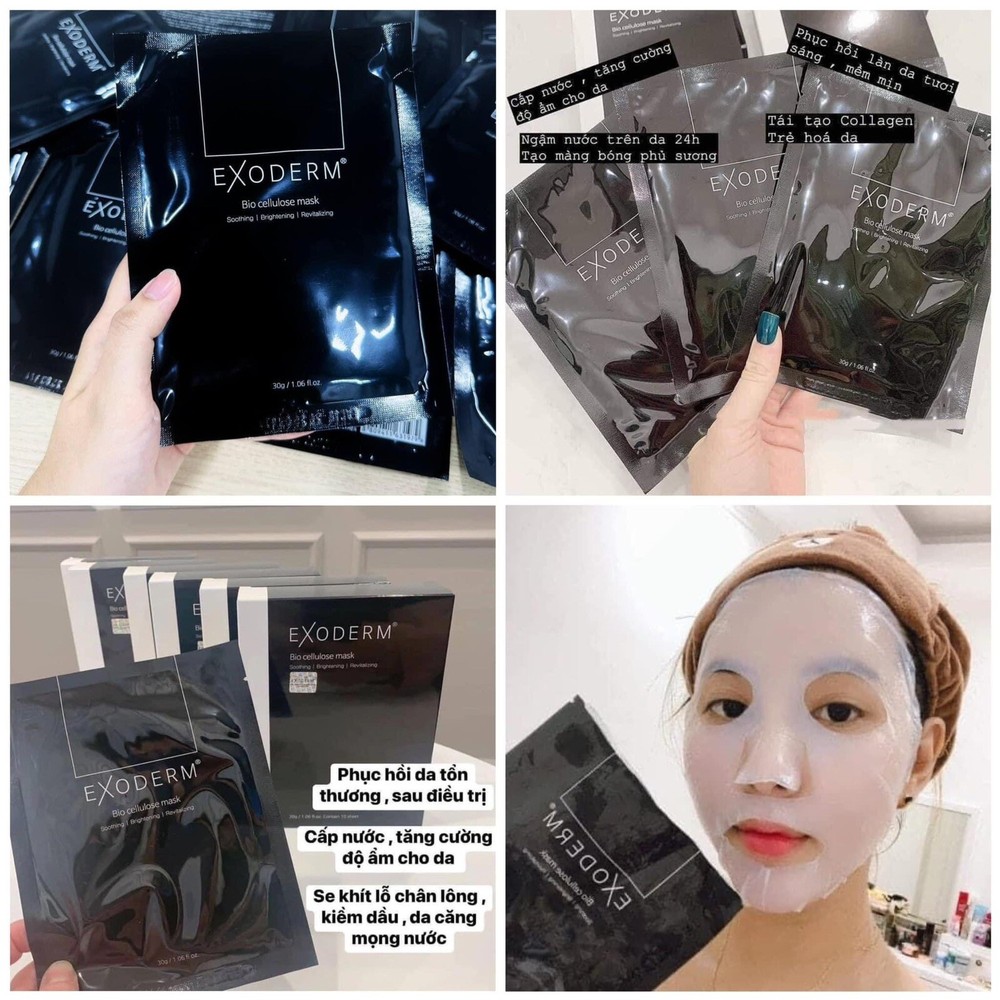 EXODERM Bio Cellulose Face Mask - 5 Sheets