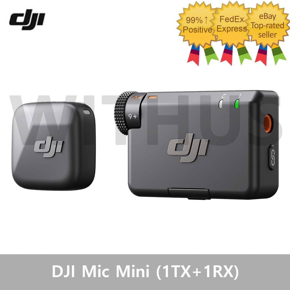 DJI Mic Mini (1TX+1RX) Mini Wireless Lavalier Microphone Set - Tracking_