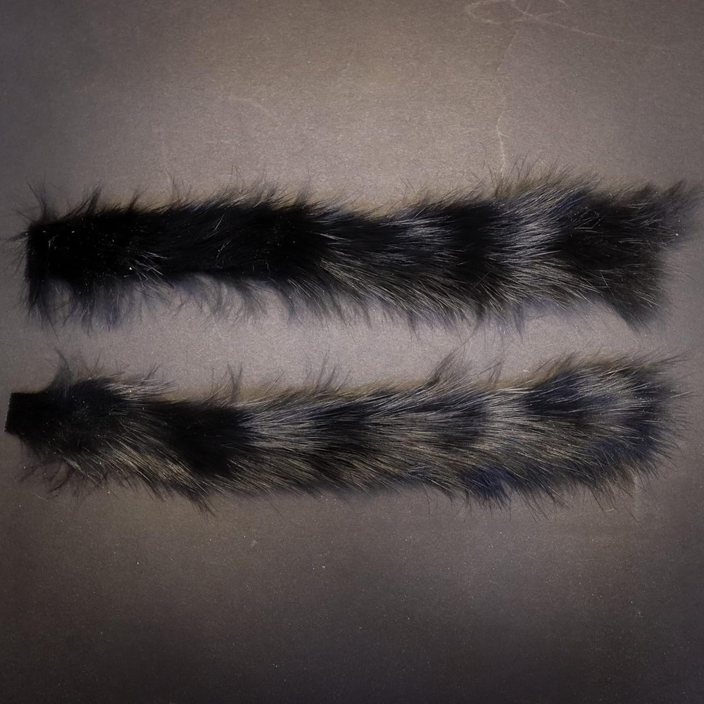 Shatterproof Archery Bow String Dampener, Rabbit Fur Silencer for...