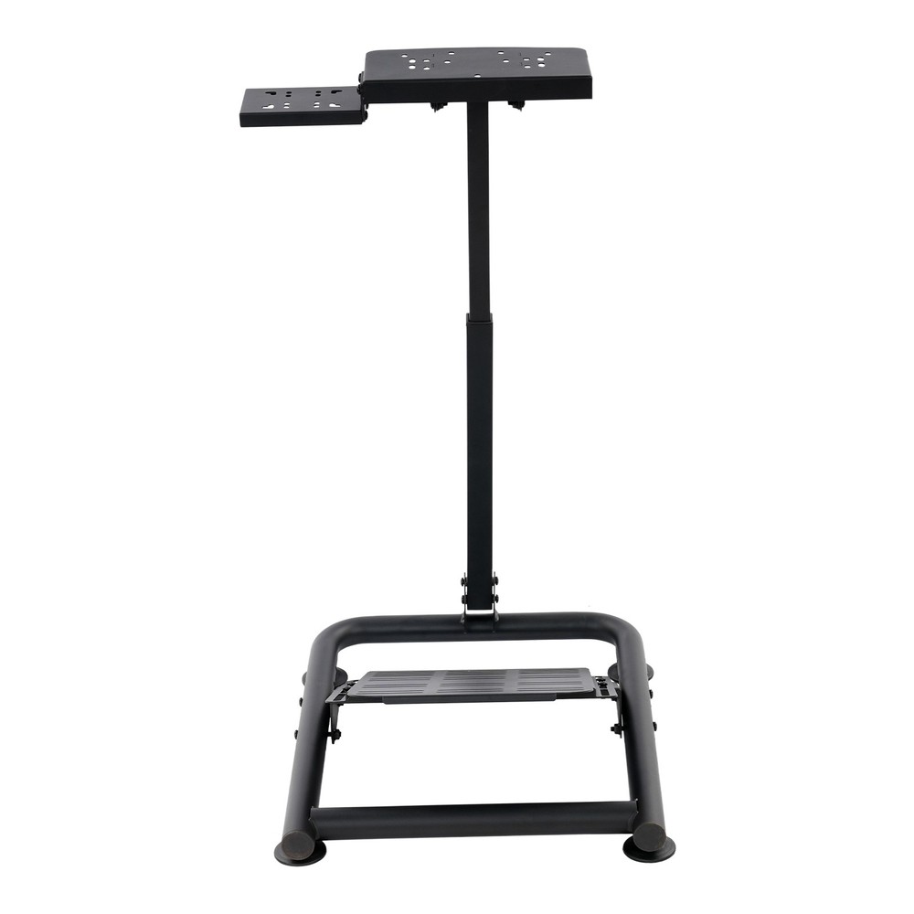 Foldable Racing Steering Wheel Stand Adjustable Height For Logitech Fanatec Moza