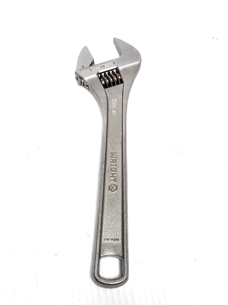 Wright 10" Adjustable Wrench 9AC10