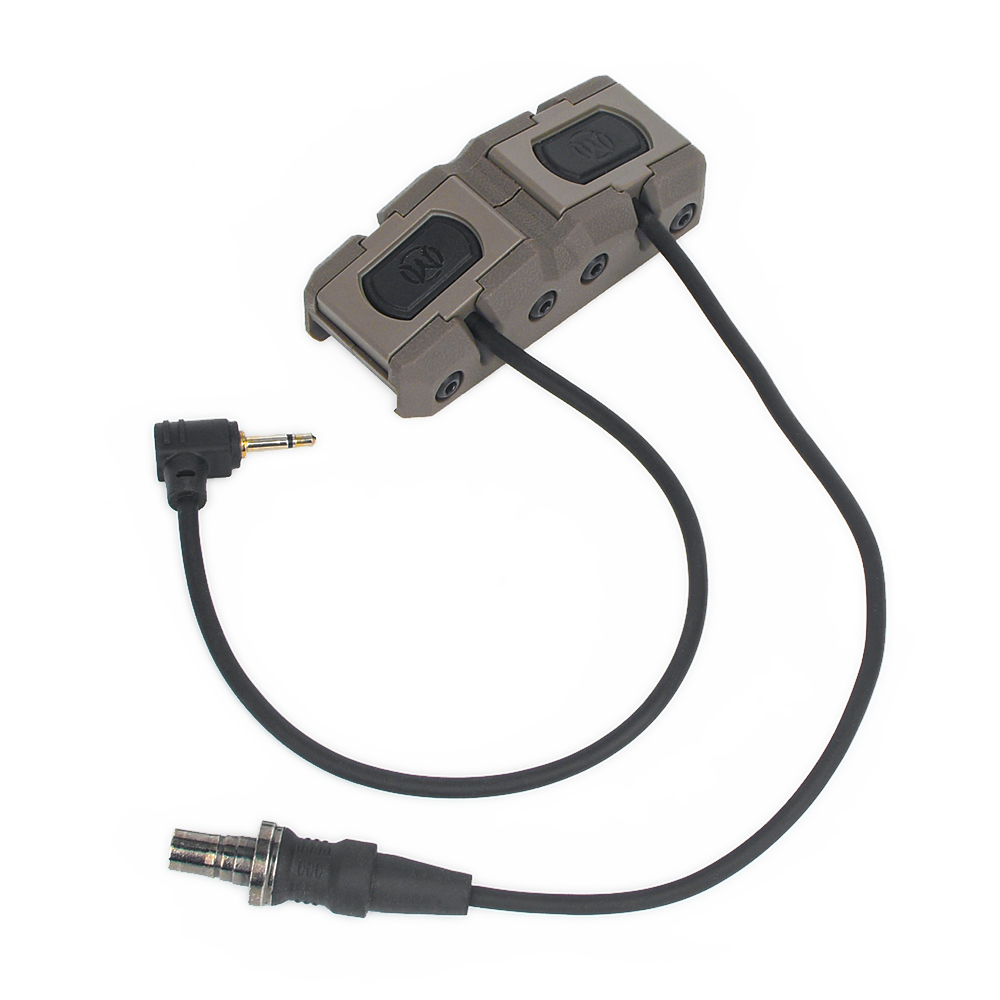 Tactical Flashlight Modbutton Switch Ramp Base Pressure Pad Slot Mount