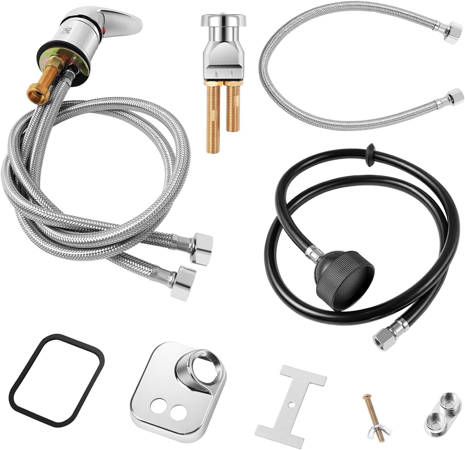 UPC Certified Salon Shampoo Bowl Faucet, Sprayer & Vacuum Breaker NEW FULL KIT!