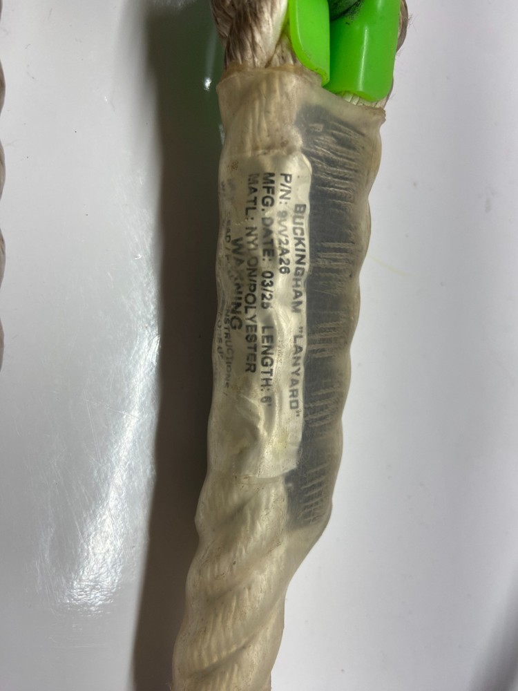 Buckingham Adjustable Lanyard 3-6 Ft, #9VV2A26