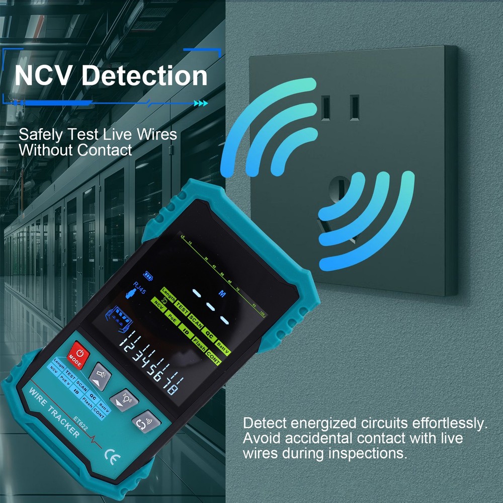 Advanced Network Cable Tester For Ethernet Maintenance