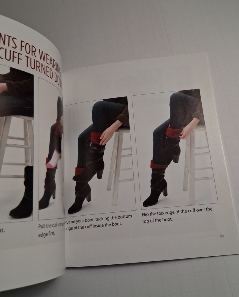 Crochet Pattern Book Crochet Boot Cuffs Pattern Ear Warmer Crochet Patterns