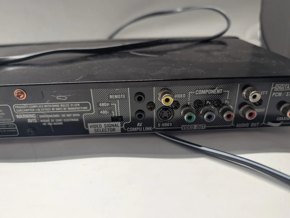 JVC XV-N310B DVD Player, Not Ejecting