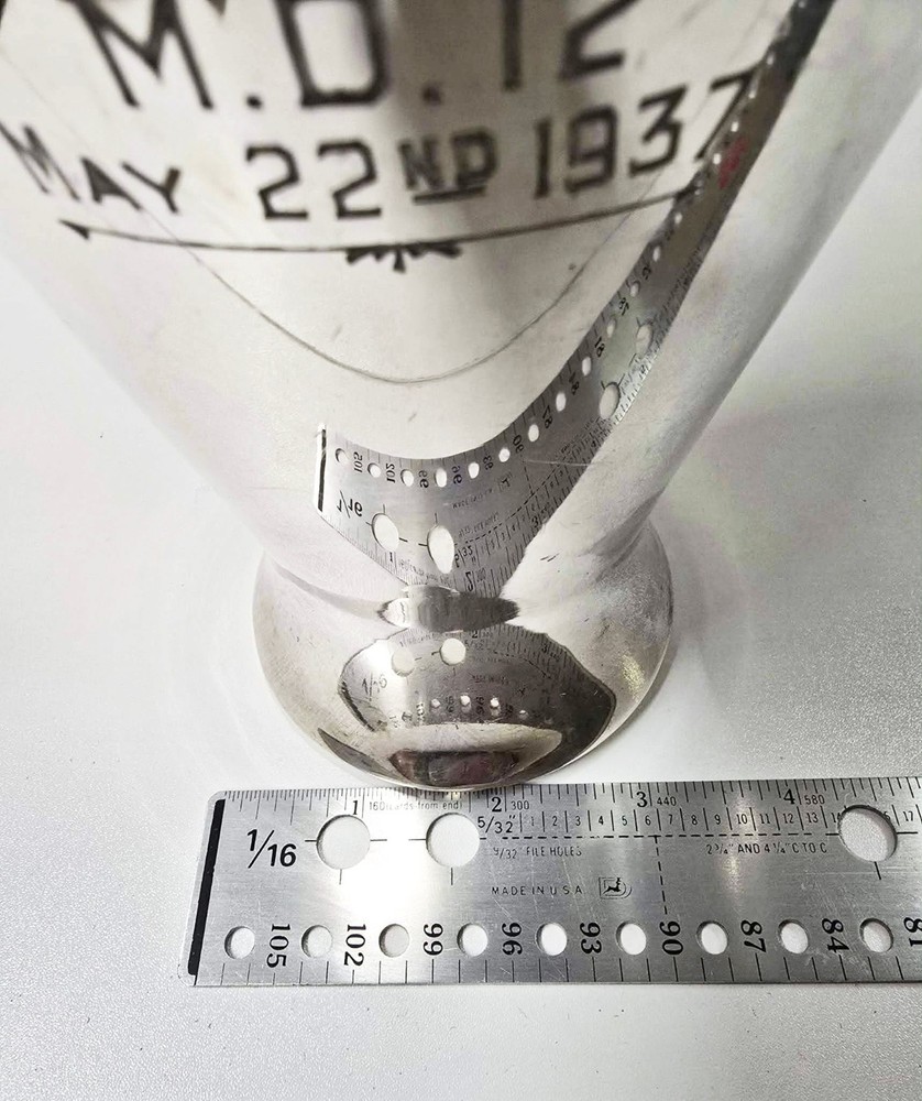 Collectable Military Carafe / Pitcher Possibly Silver Plated